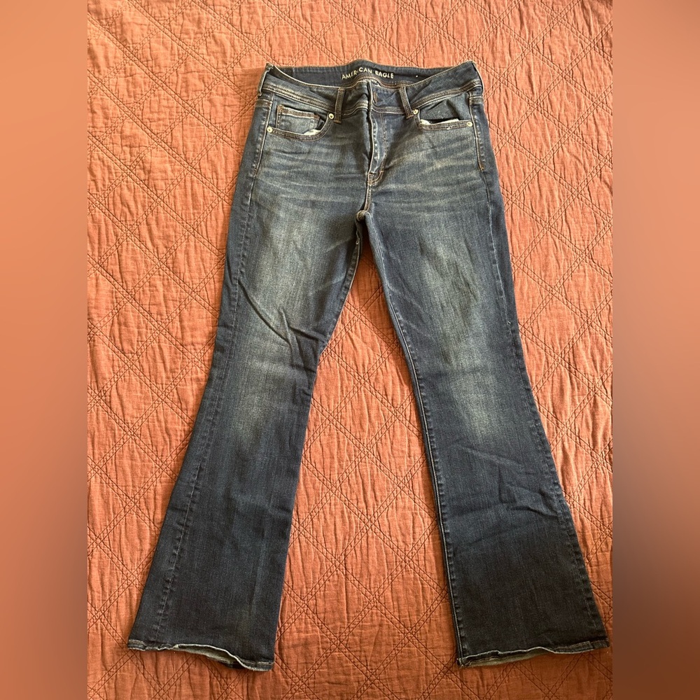 American Eagle Kick Boot Jeans size 14
